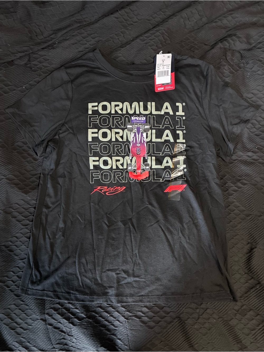 Racing Graphic T-Shirt - Black